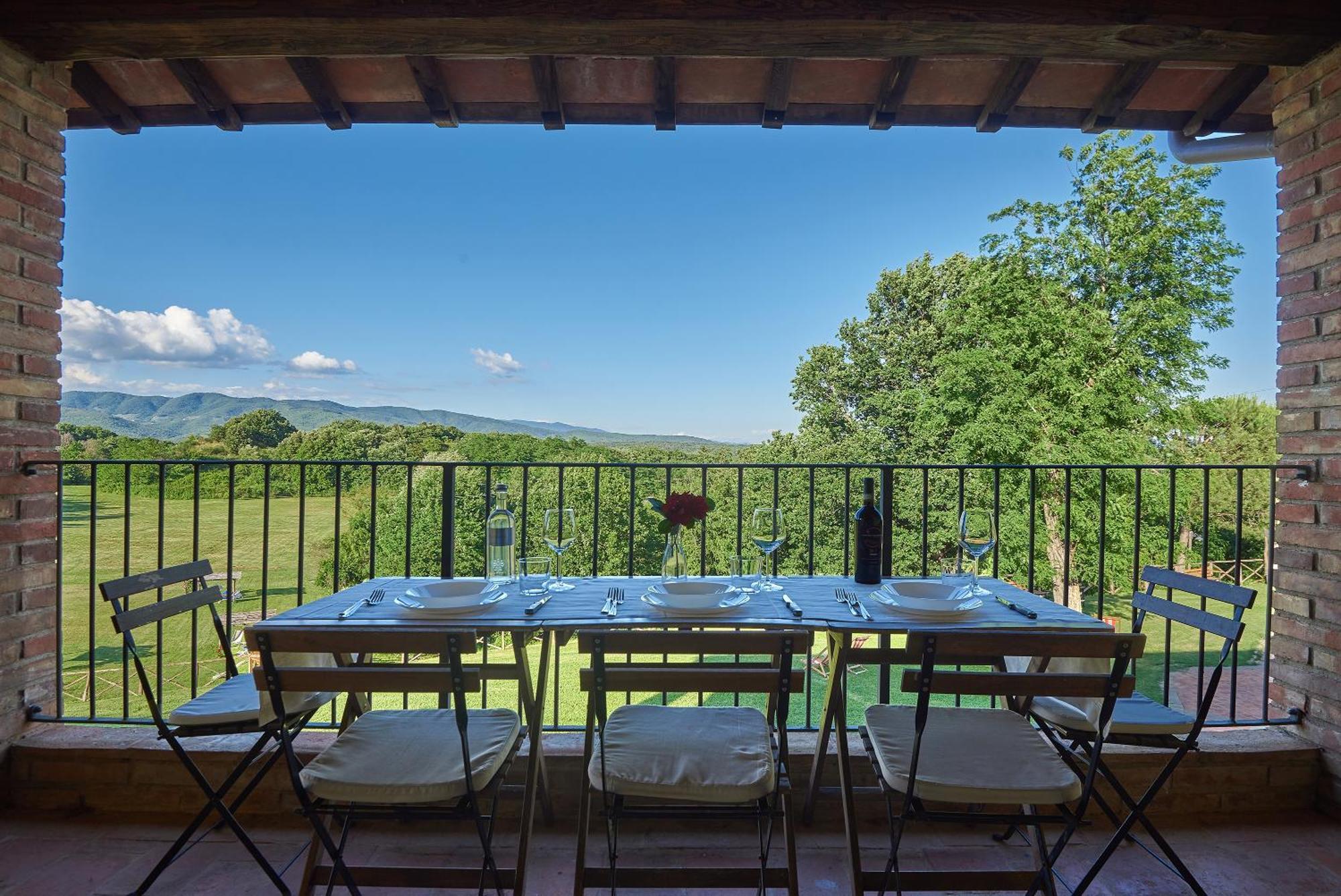 Casa Vacanze Le Fornaci Laterina Zewnętrze zdjęcie