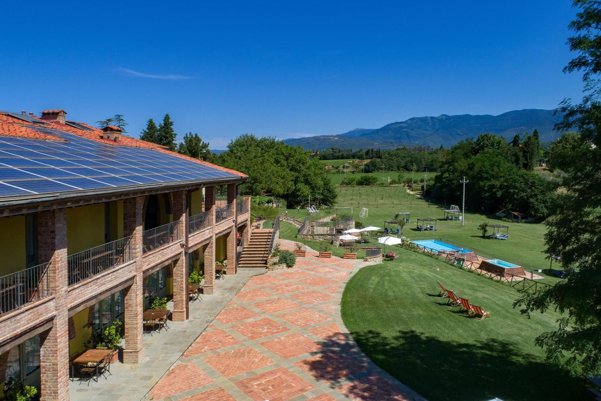 Casa Vacanze Le Fornaci Laterina Zewnętrze zdjęcie